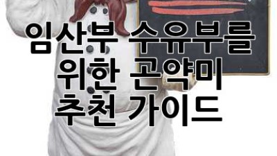 임산부, 수유부를 위한 곤약미 추천 가이드